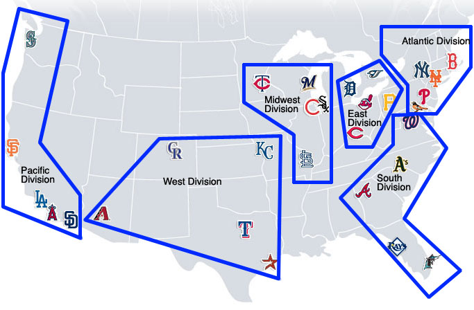 New Divisions if MLB Expands to 32 Teams. Thoughts? : r/mlb