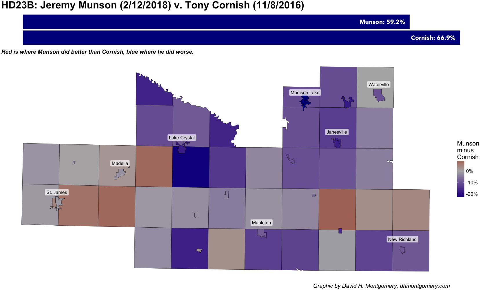 HD23B vs. 2016 GOP share